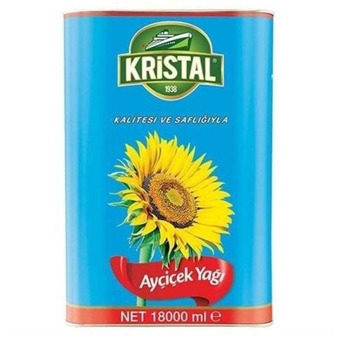 Kristal Ayçiçek Yağı 18 LT