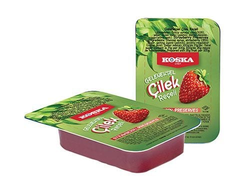 Reçel Piknik Çilek 20 Gr Koska 100 Adet