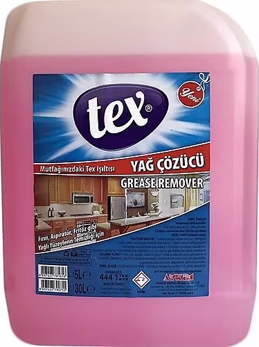 Tex Yağ Çöz Sıvı 5 KG